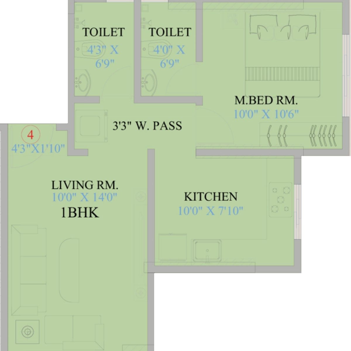 Mount-Casa-Floor-Plan-Unit-4
